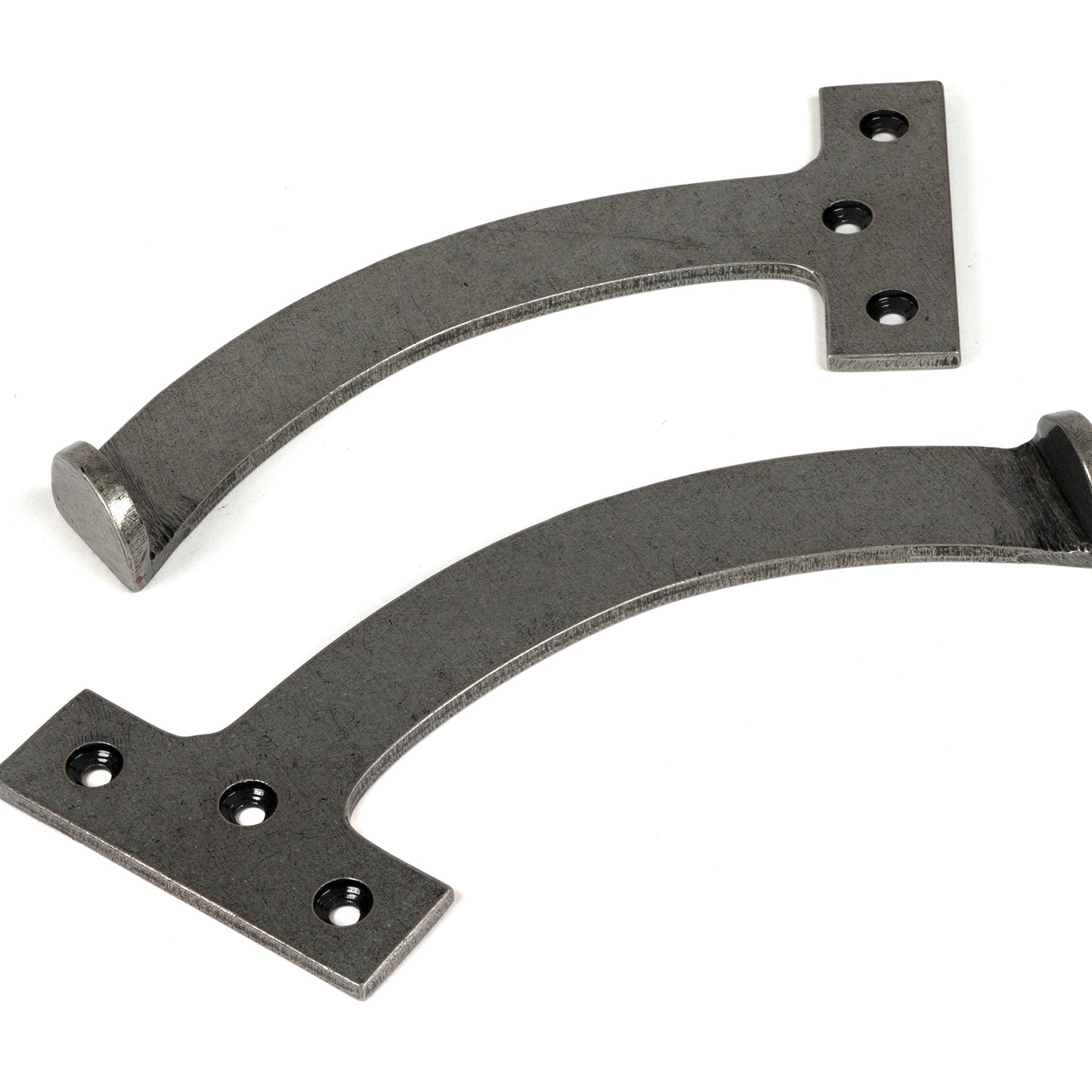 From The Anvil's Pewter Patina Quadrant Stay