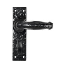 From The Anvil's Black Classic Lever Bathroom Set