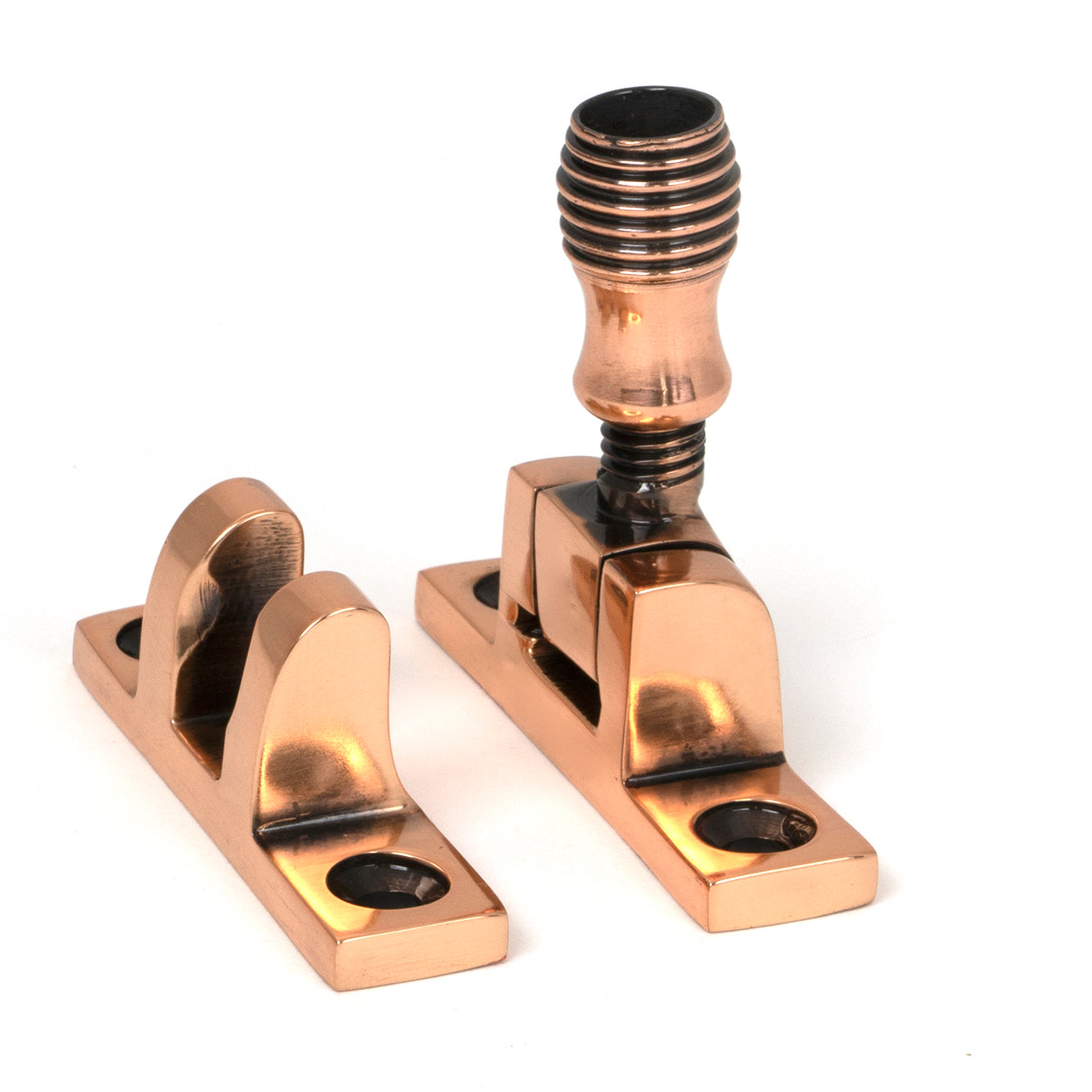 From The Anvil's Polished Bronze Beehive Brighton Fastener