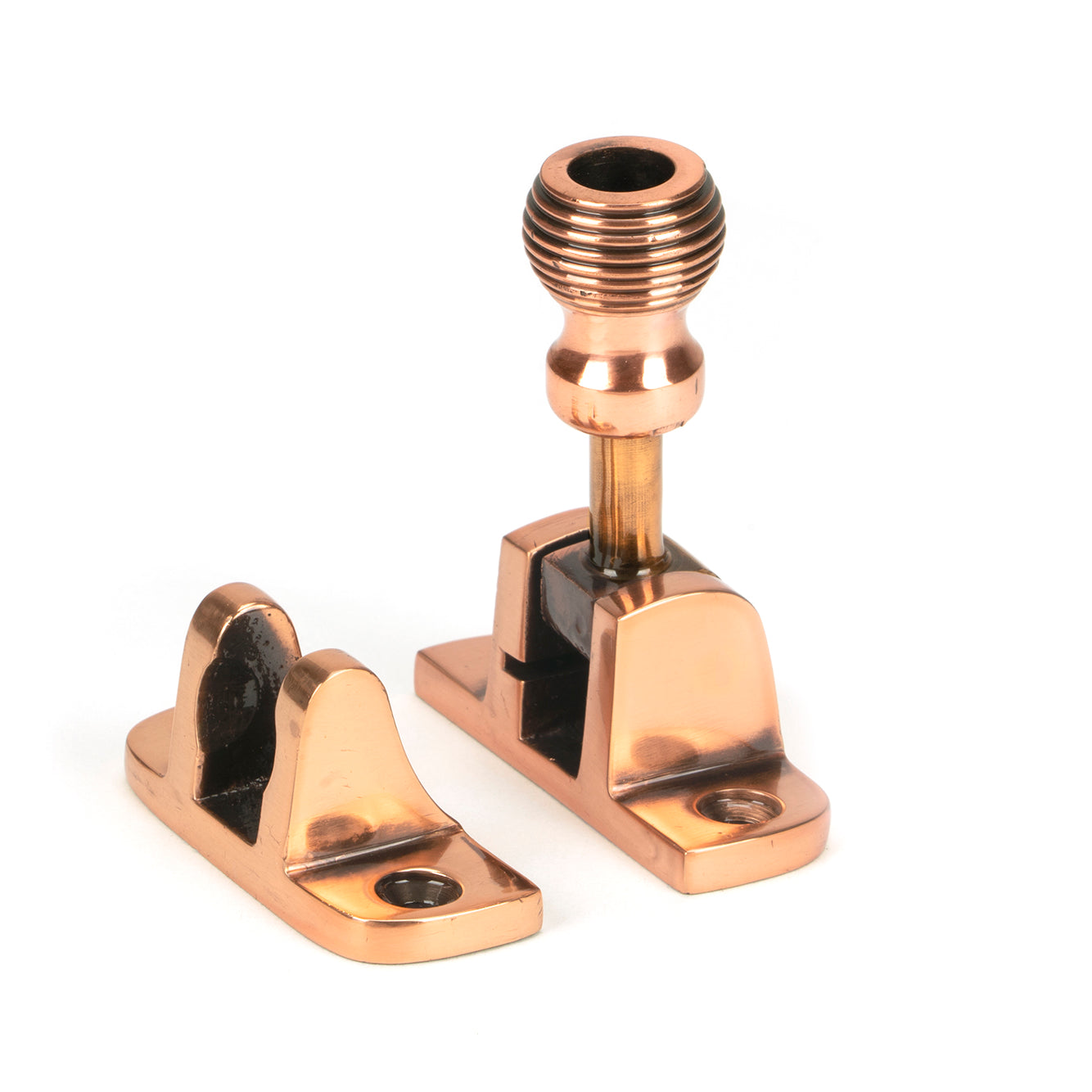 From The Anvil's Polished Bronze Beehive Brighton Fastener