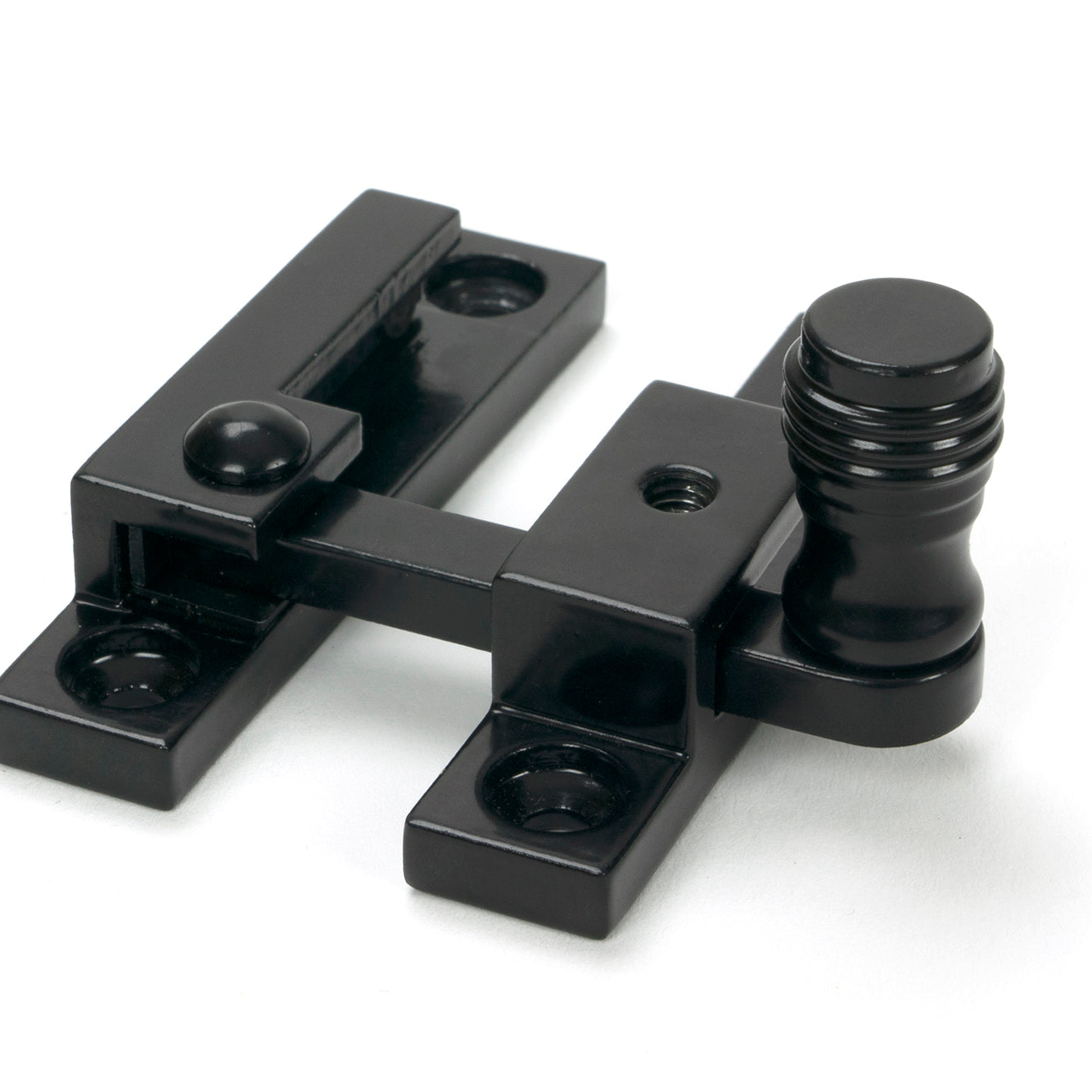 From The Anvil's Black Prestbury Quadrant Fastener - Narrow