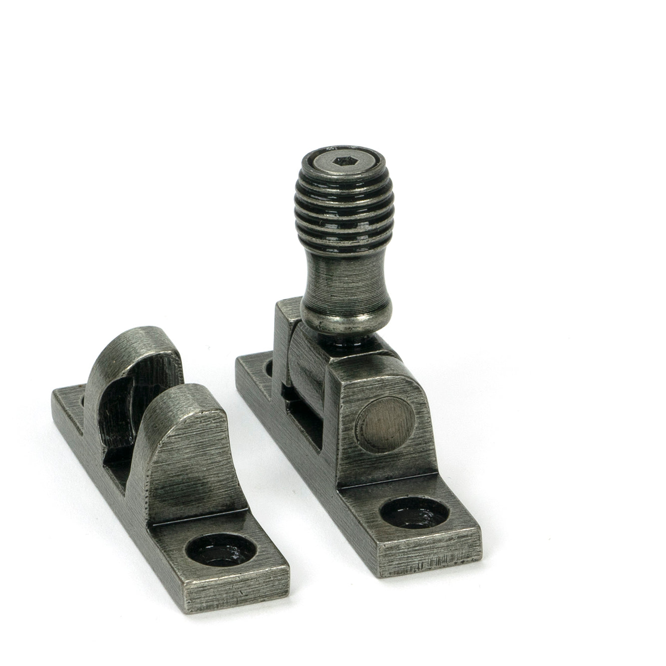 From The Anvil's Pewter Patina Beehive Brighton Fastener