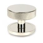 From The Anvil's Polished Nickel Brompton Centre Door Knob