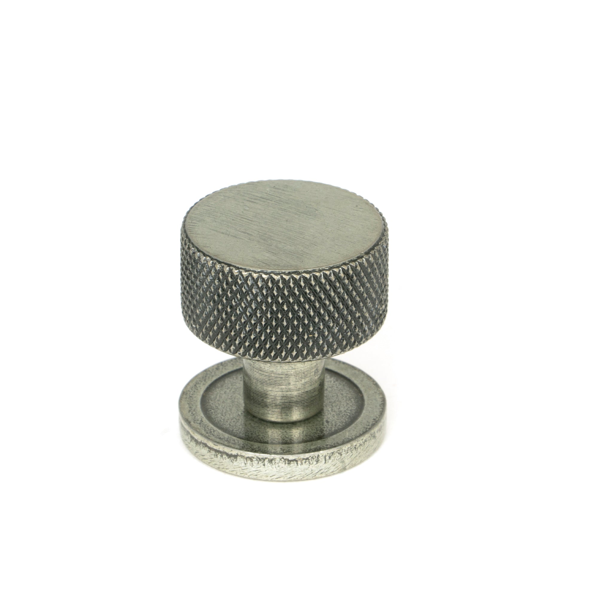 From The Anvil's Pewter Patina 25mm Brompton Cabinet Knob