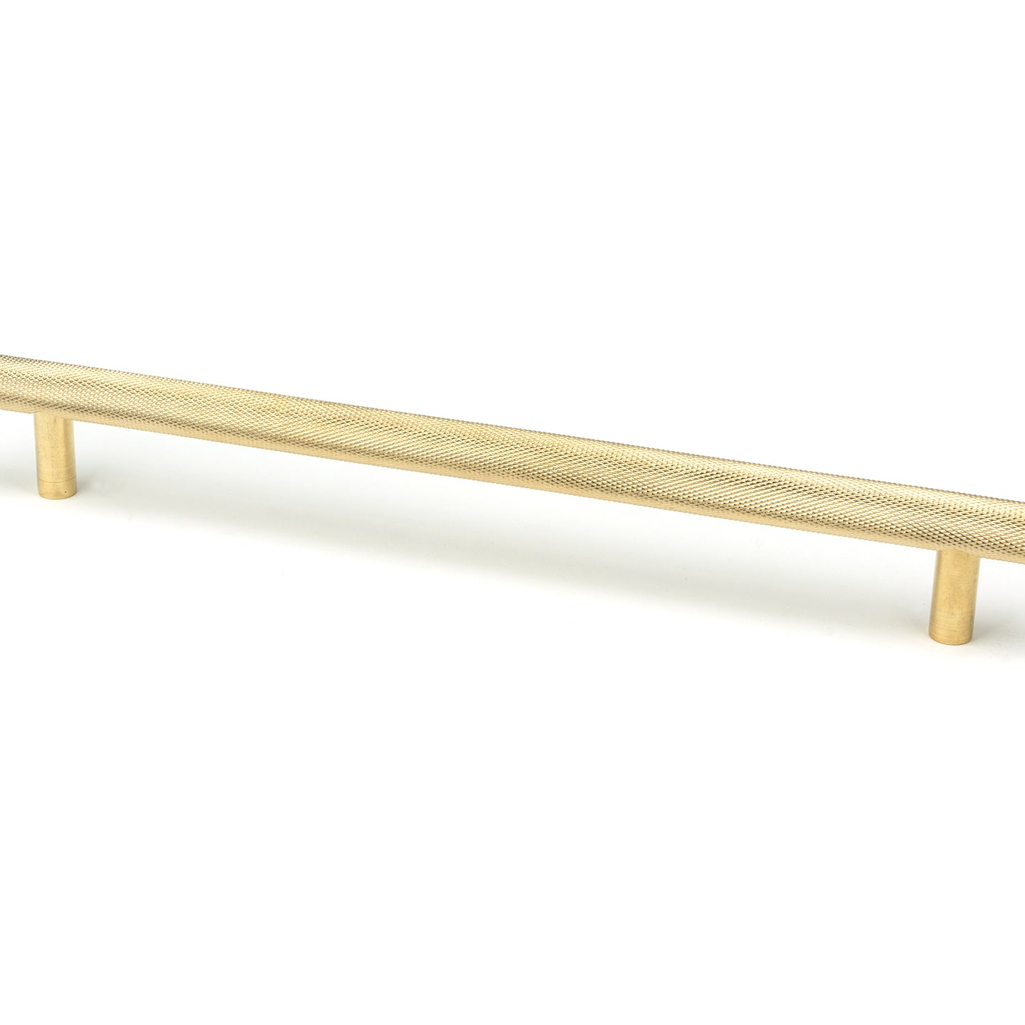 From The Anvil's Polished Brass Full Brompton Pull Handle
