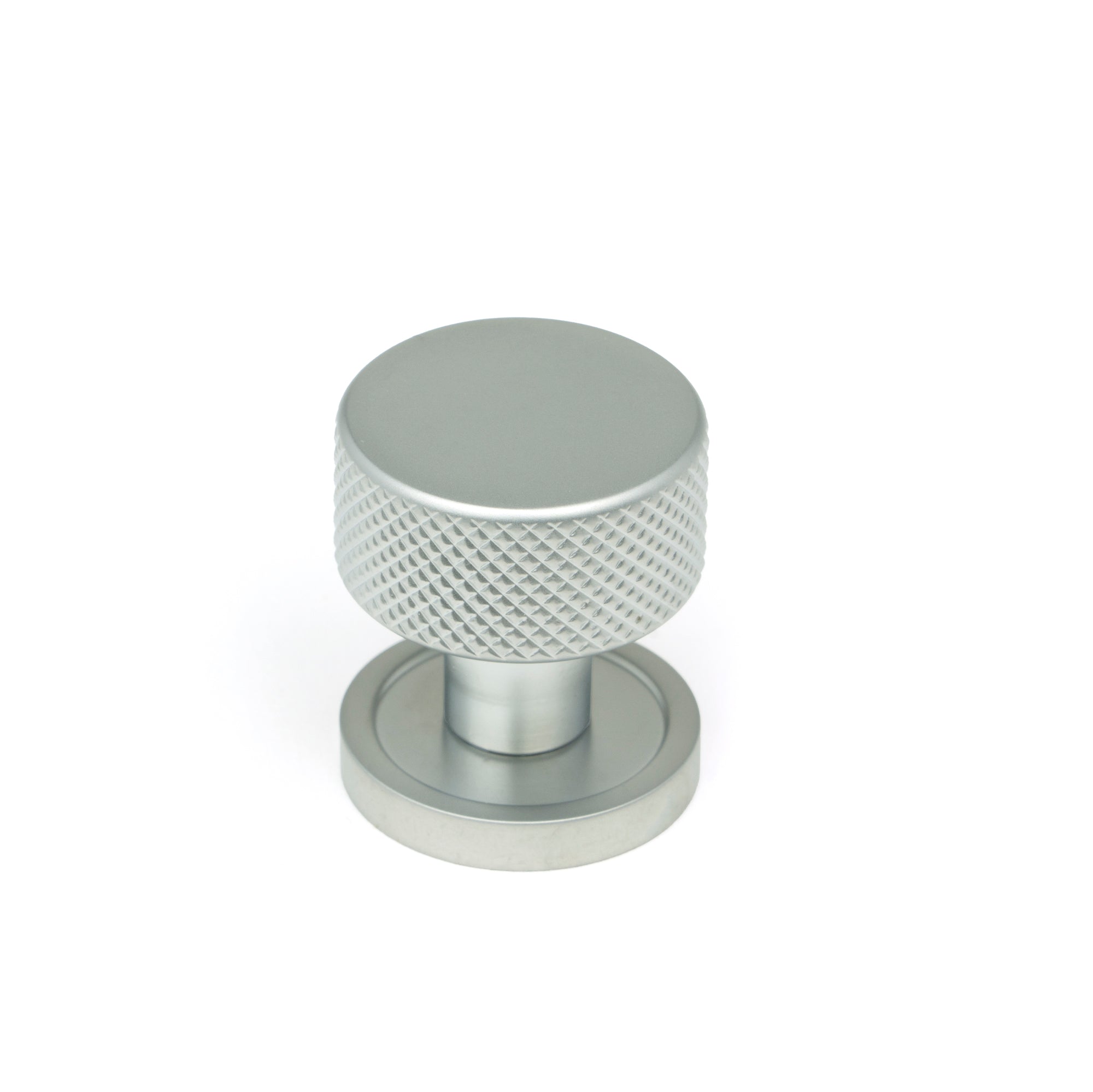 From The Anvil's Satin Chrome 25mm Brompton Cabinet Knob