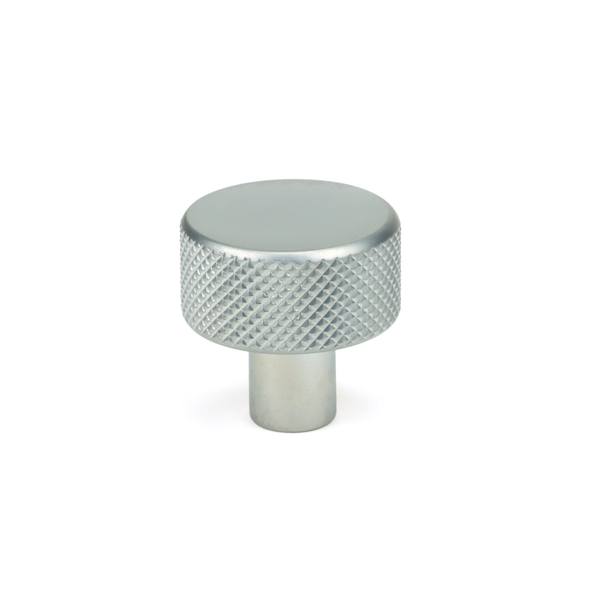 From The Anvil's Satin Chrome 25mm Brompton Cabinet Knob