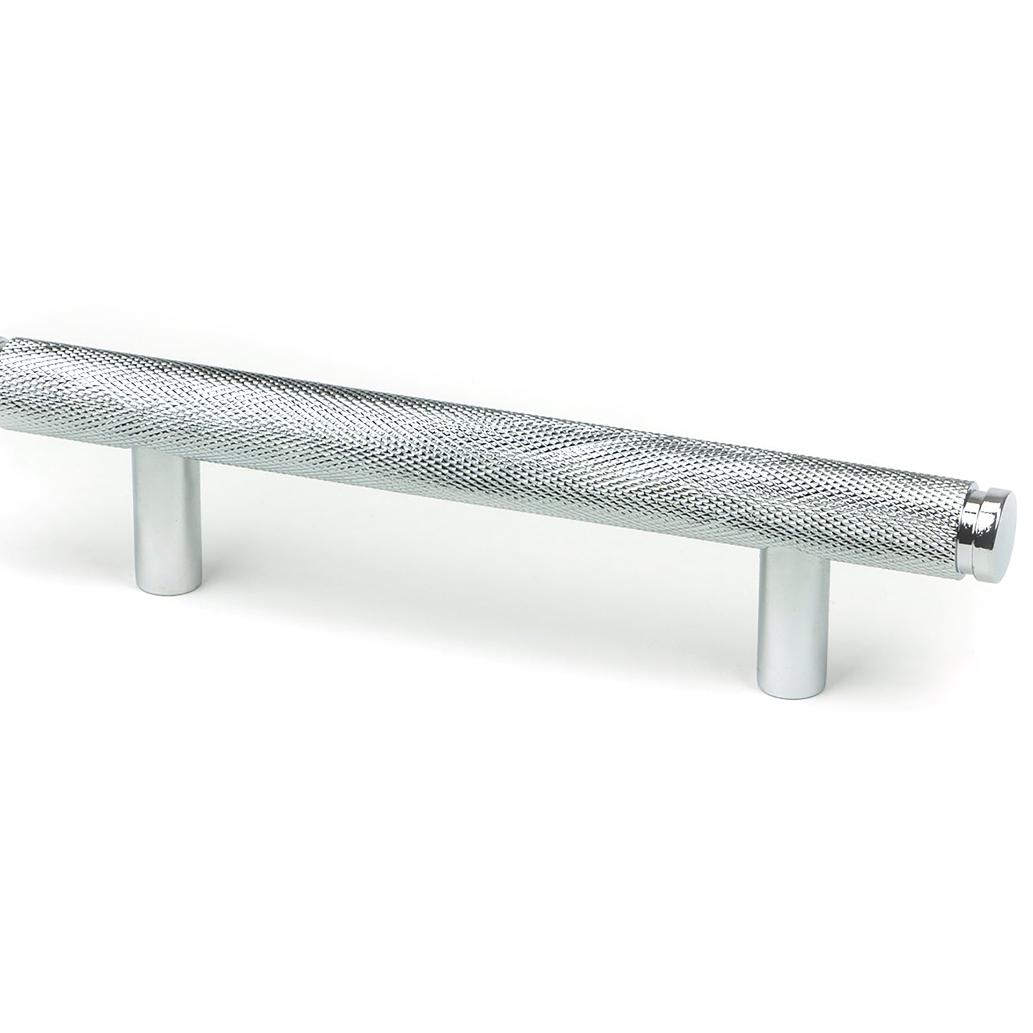 From The Anvil's Polished Chrome Full Brompton Pull Handle