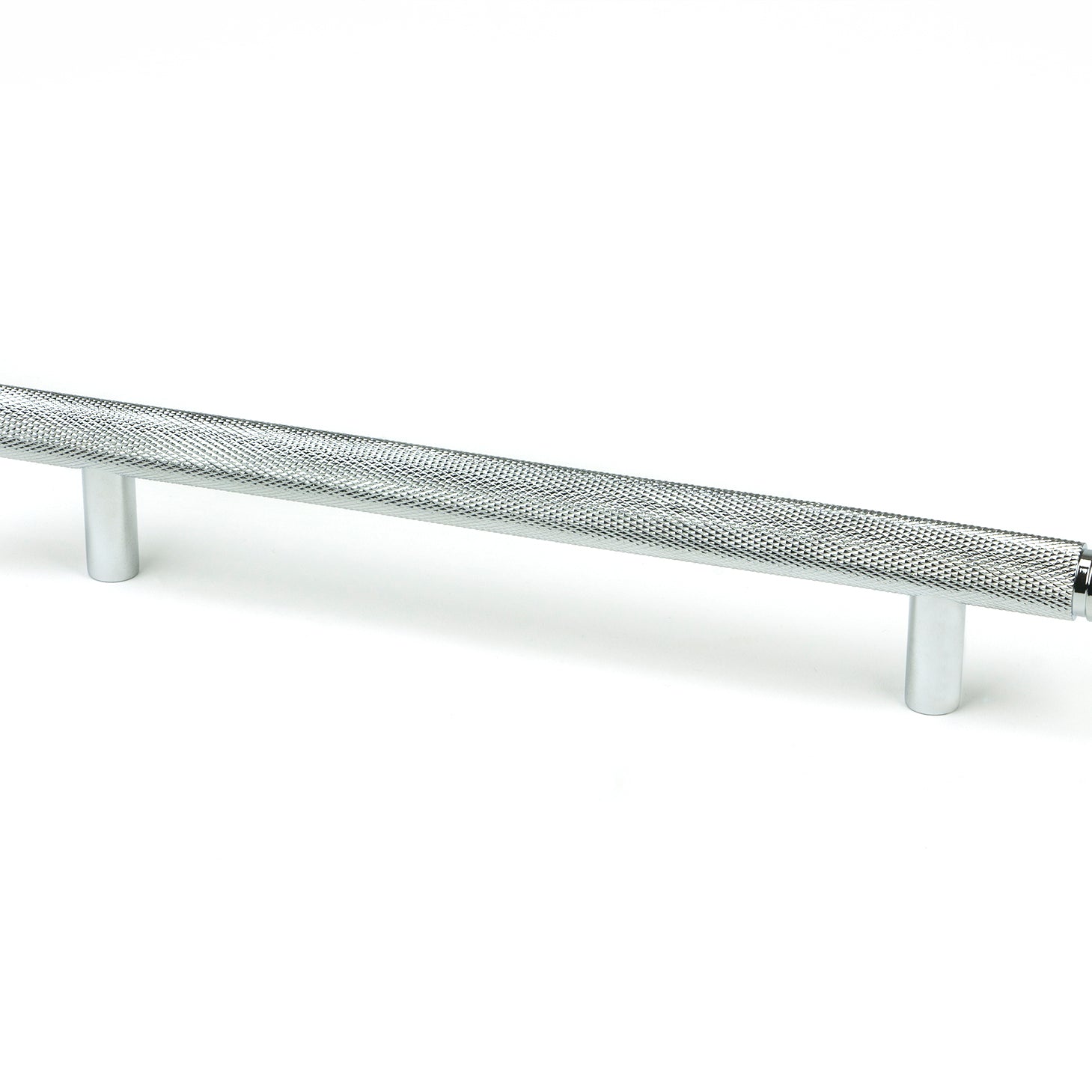 From The Anvil's Polished Chrome Full Brompton Pull Handle