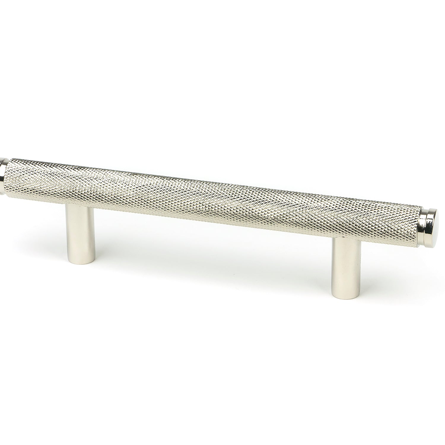 From The Anvil's Polished Nickel Full Brompton Pull Handle