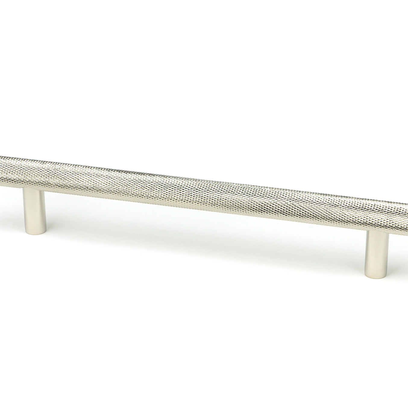 From The Anvil's Polished Nickel Full Brompton Pull Handle