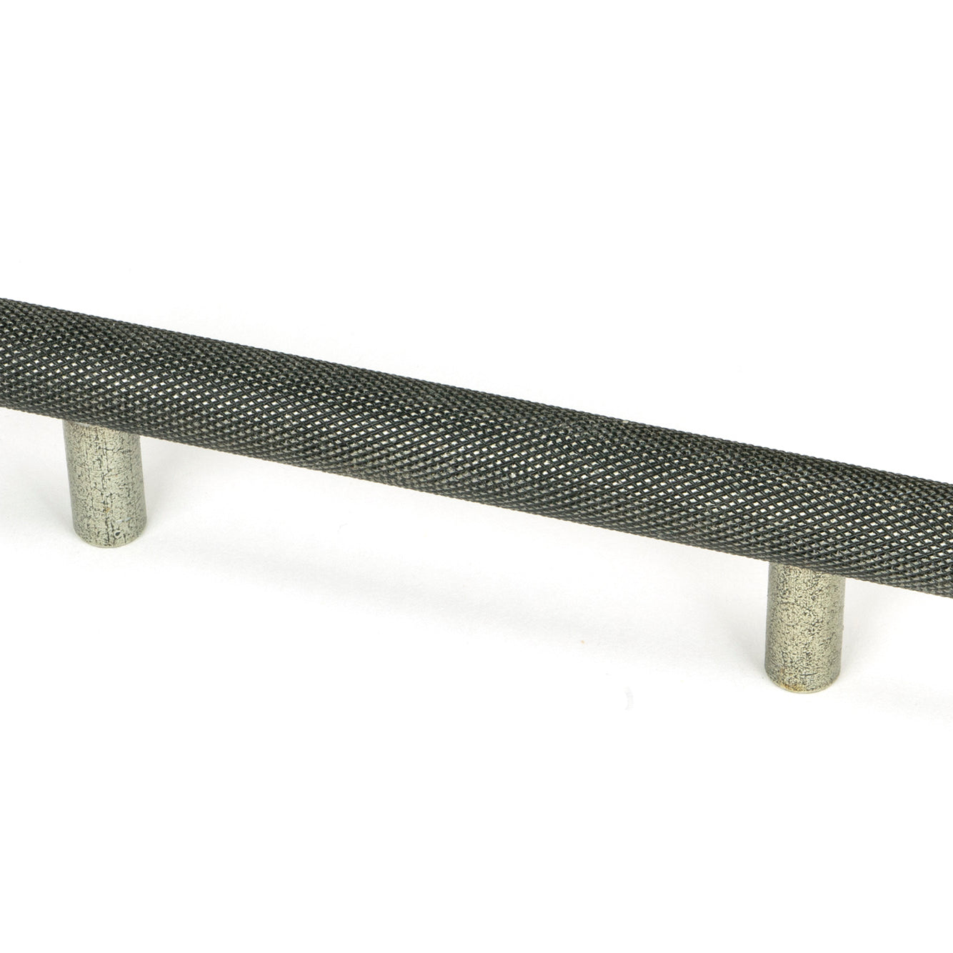 From The Anvil's Pewter Patina Full Brompton Pull Handle