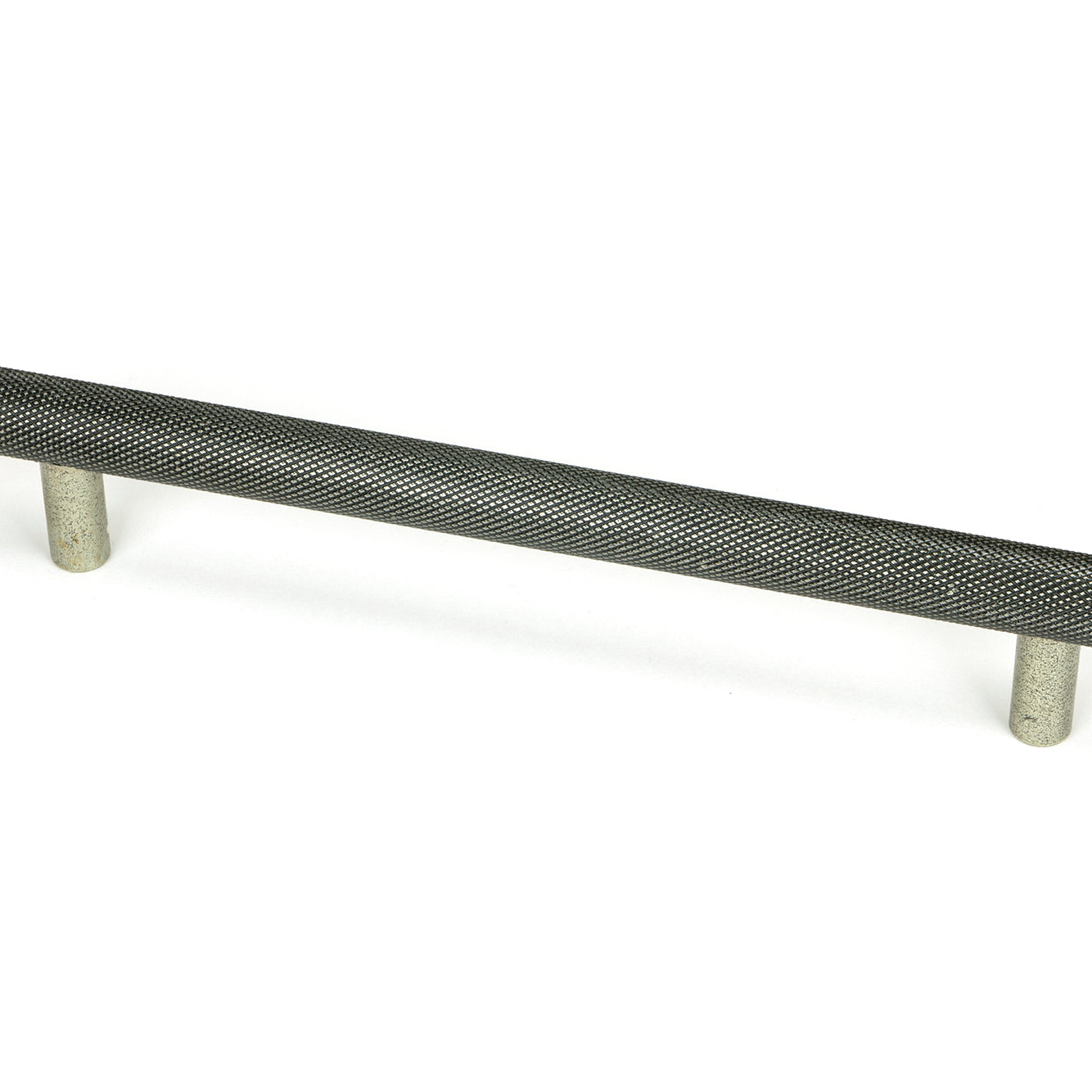 From The Anvil's Pewter Patina Full Brompton Pull Handle