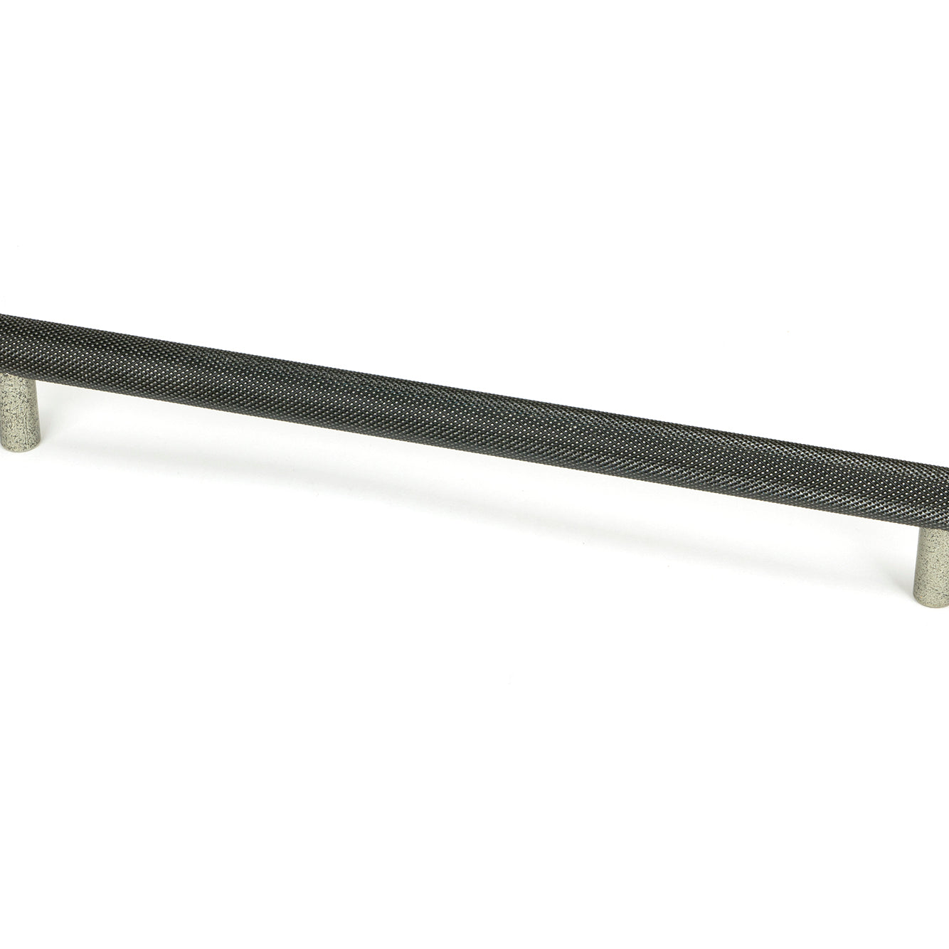 From The Anvil's Pewter Patina Full Brompton Pull Handle