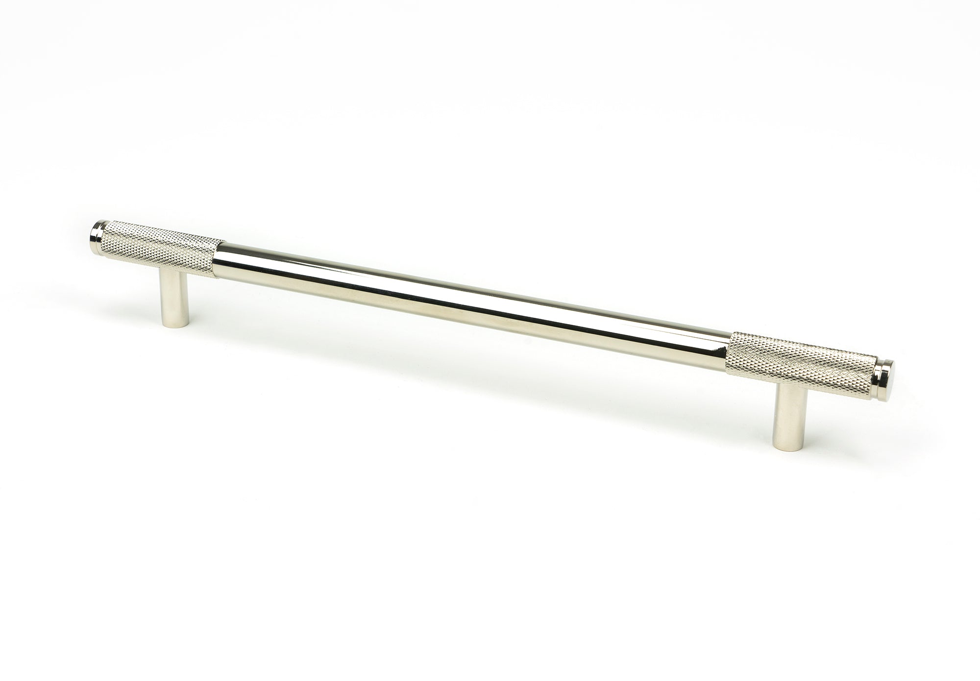 From The Anvil's Polished Nickel Half Brompton Pull Handle