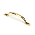From The Anvil's Aged Brass Slim Sash Pull