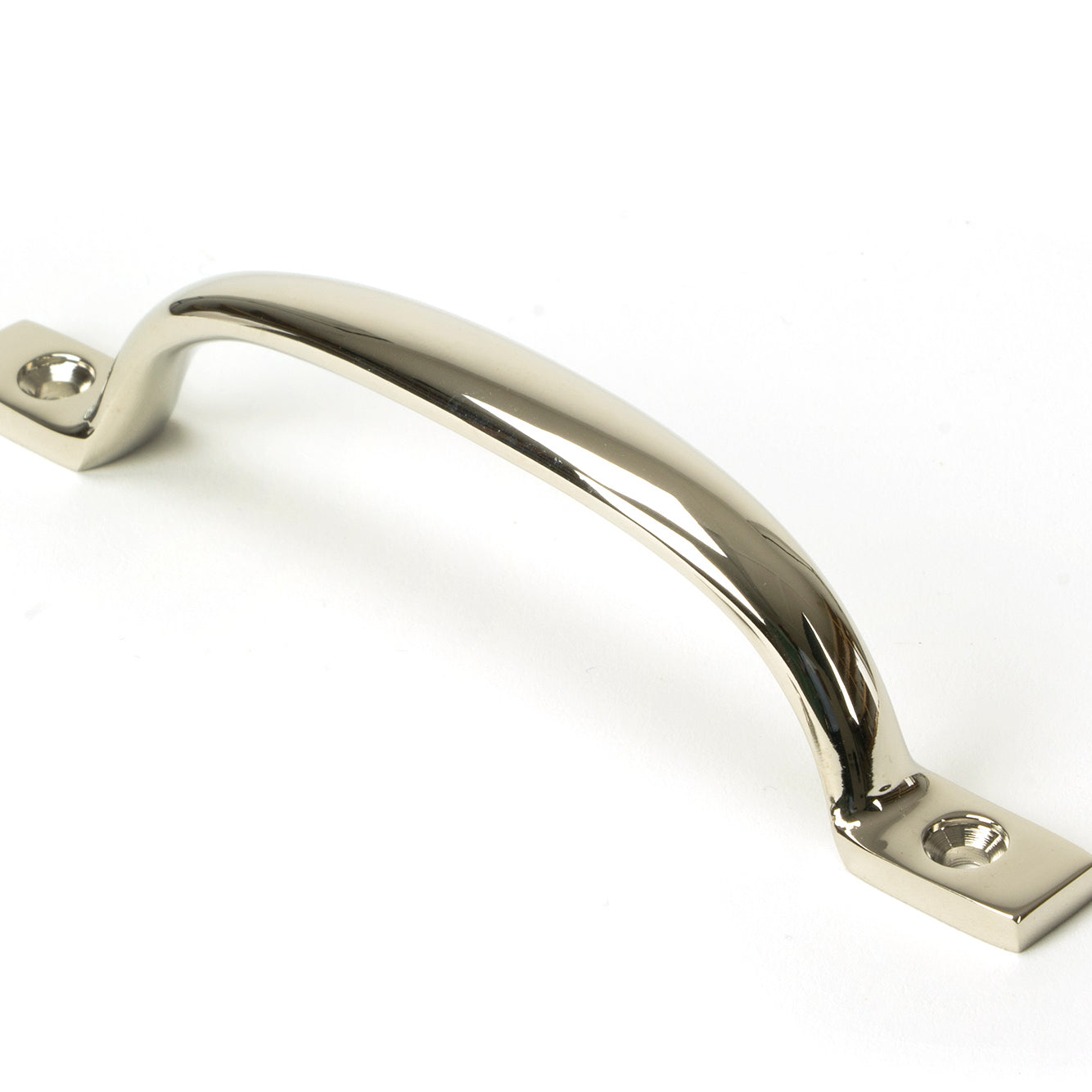 From The Anvil's Polished Nickel Slim Sash Pull