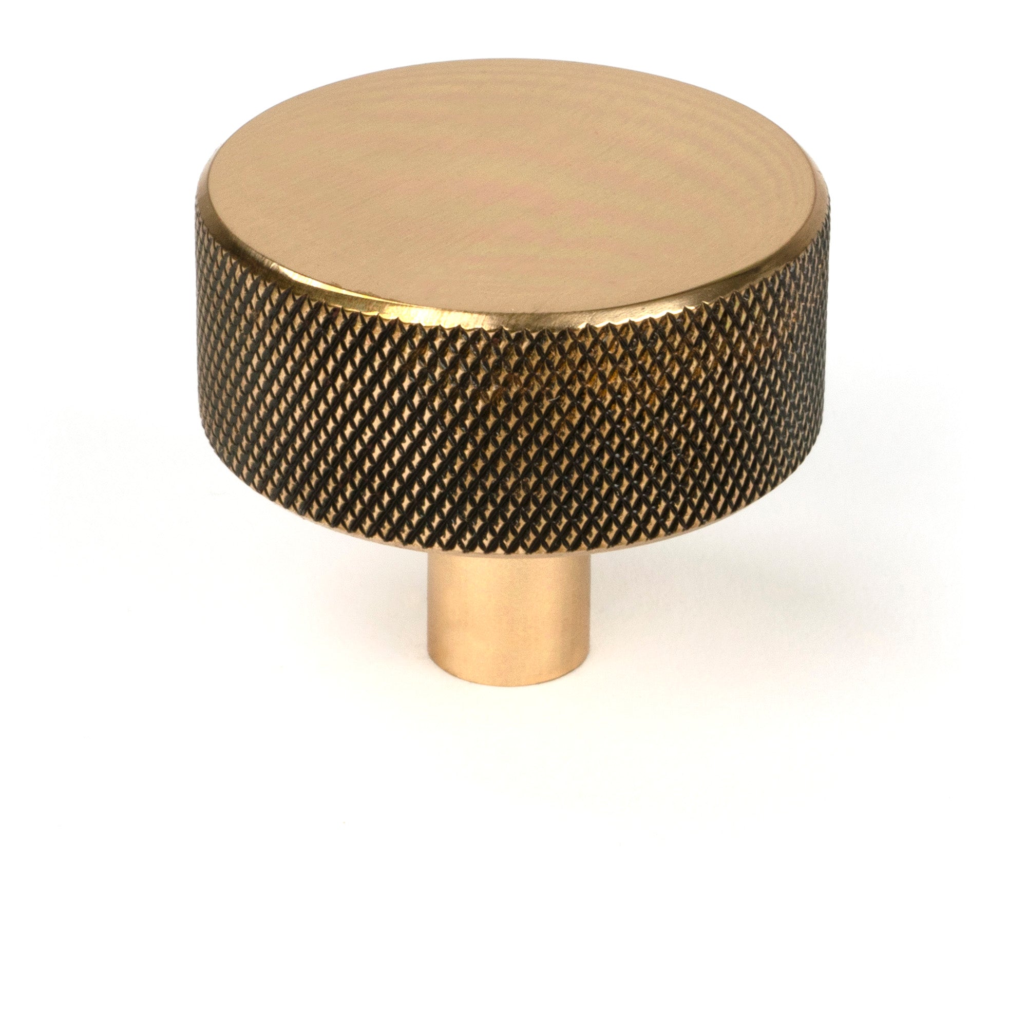 From The Anvil's Polished Bronze 38mm Brompton Cabinet Knob