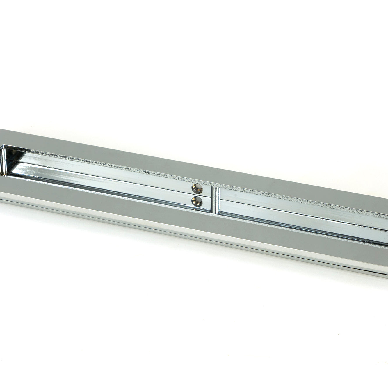 From The Anvil's Polished Chrome Plain Rectangular Pull