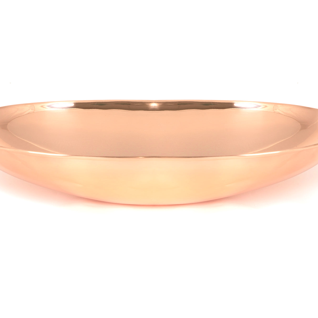 From The Anvil's Smooth Copper Oval Sink