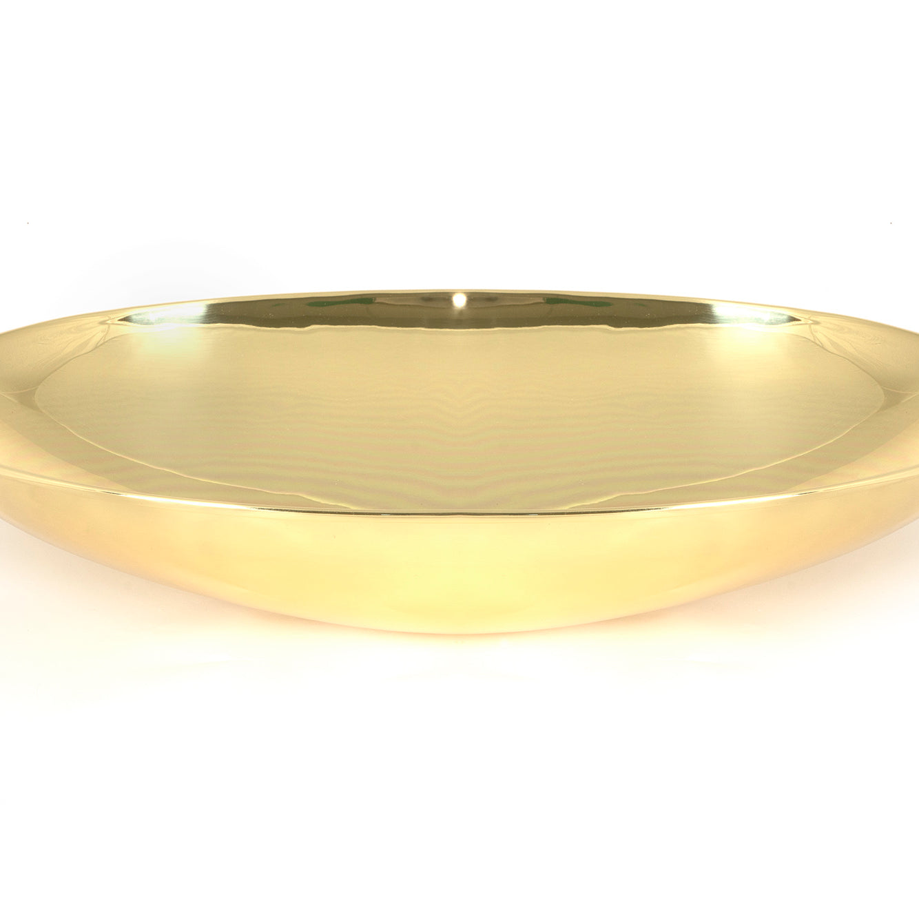 From The Anvil's Smooth Brass Oval Sink