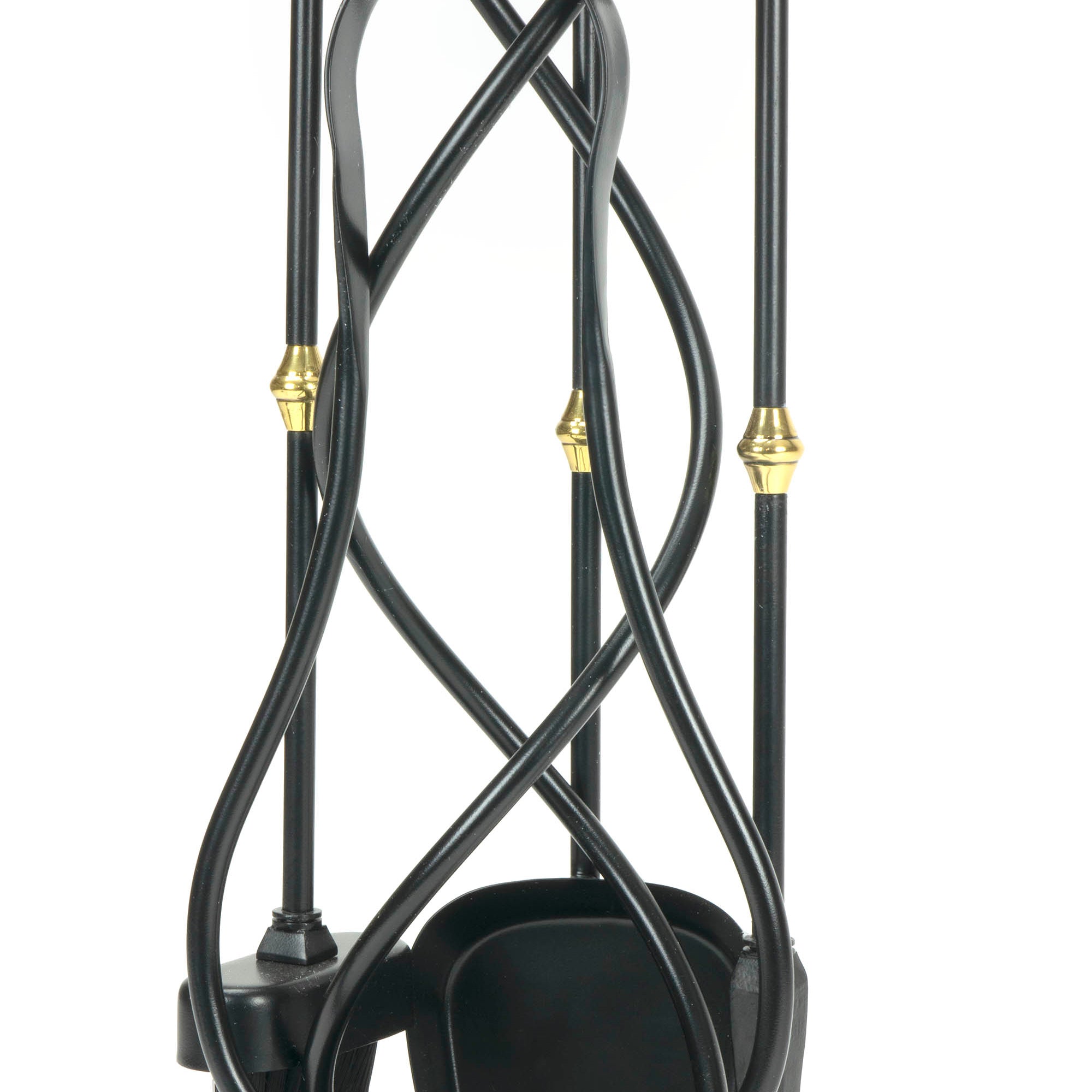 From The Anvil's Matt Black Spiral Companion Set