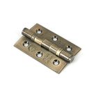 From The Anvil's Aged Brass Ball Bearing Butt Hinge (pair) SS