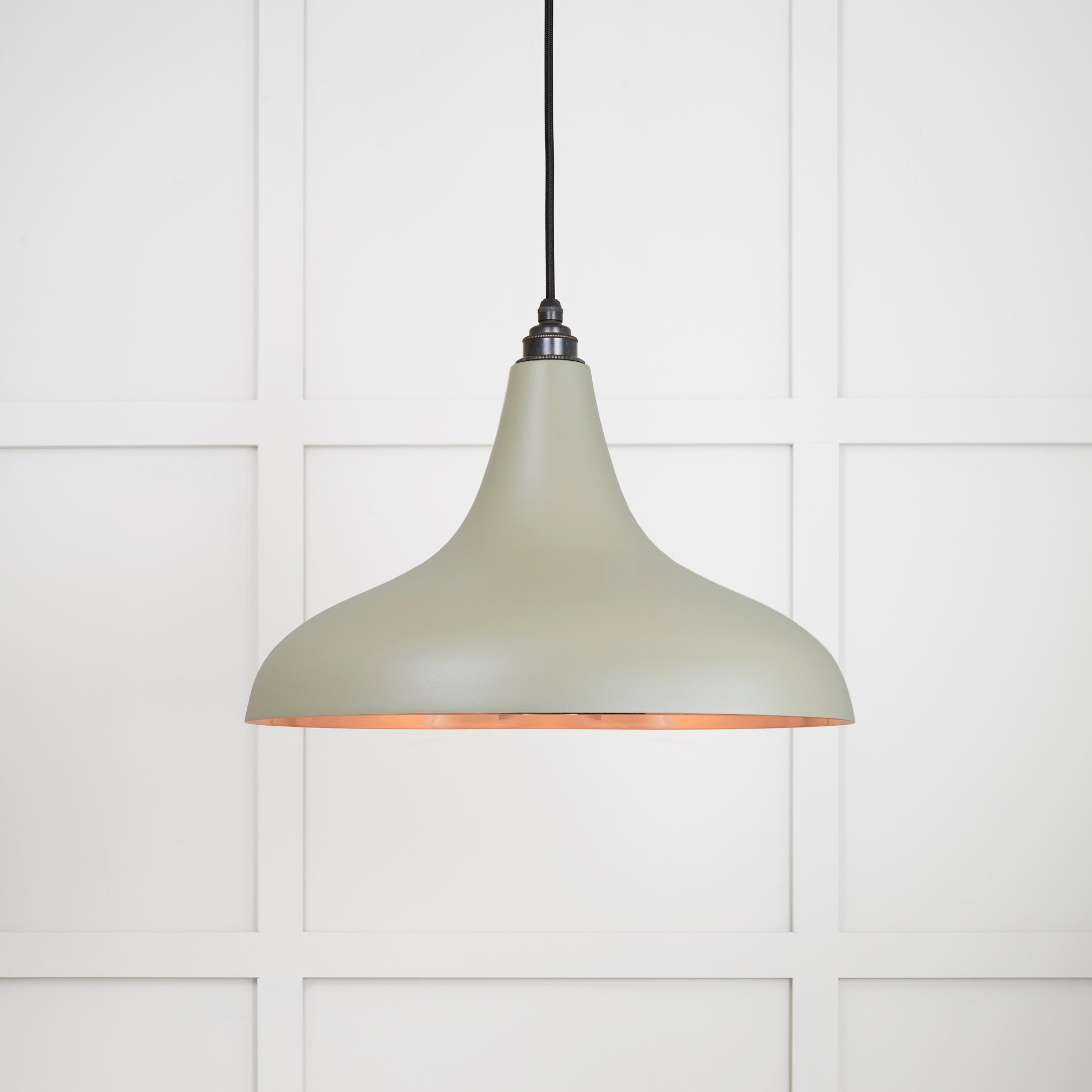 From The Anvil's Smooth Copper Smooth Copper Frankley Pendant