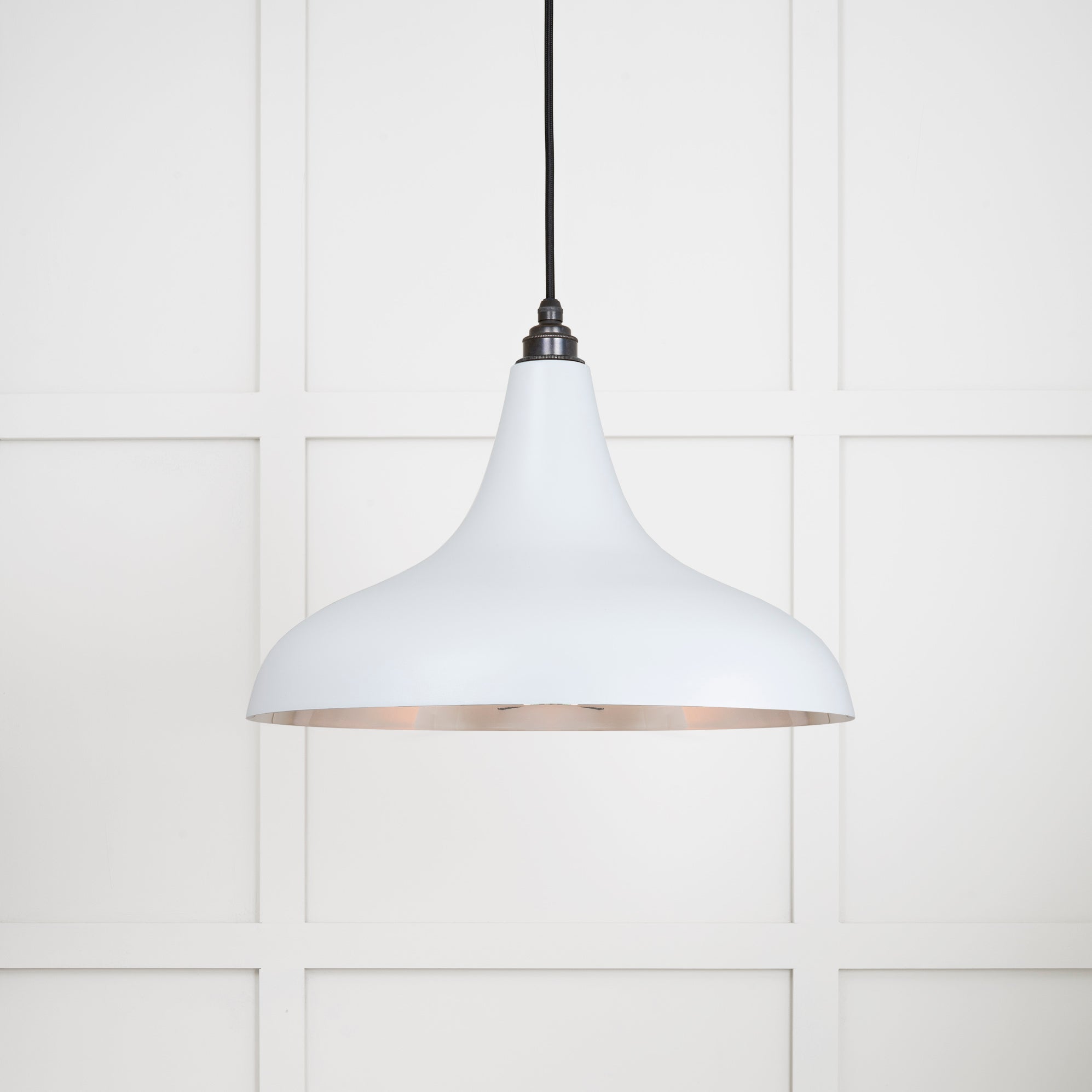 From The Anvil's Smooth Nickel Smooth Nickel Frankley Pendant