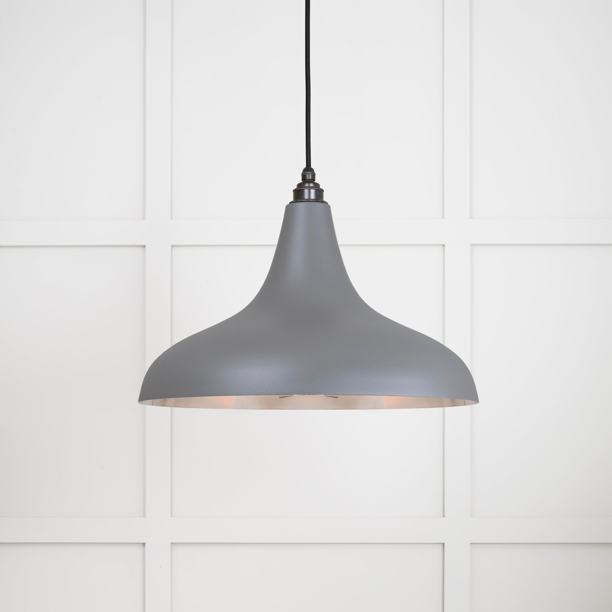 From The Anvil's Smooth Nickel Smooth Nickel Frankley Pendant