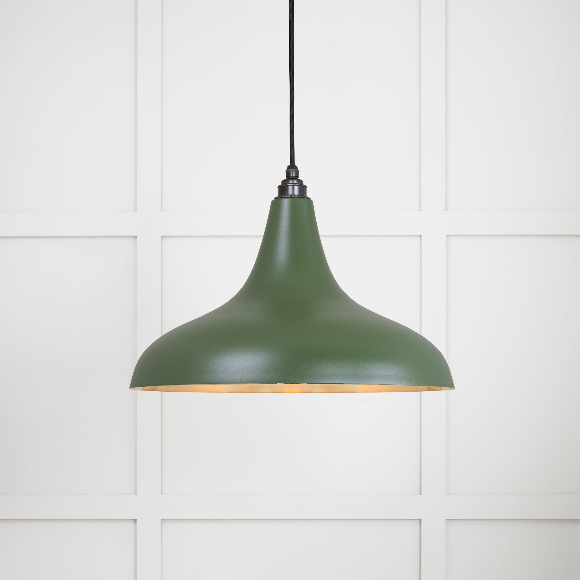 From The Anvil's Smooth Brass Smooth Brass Frankley Pendant