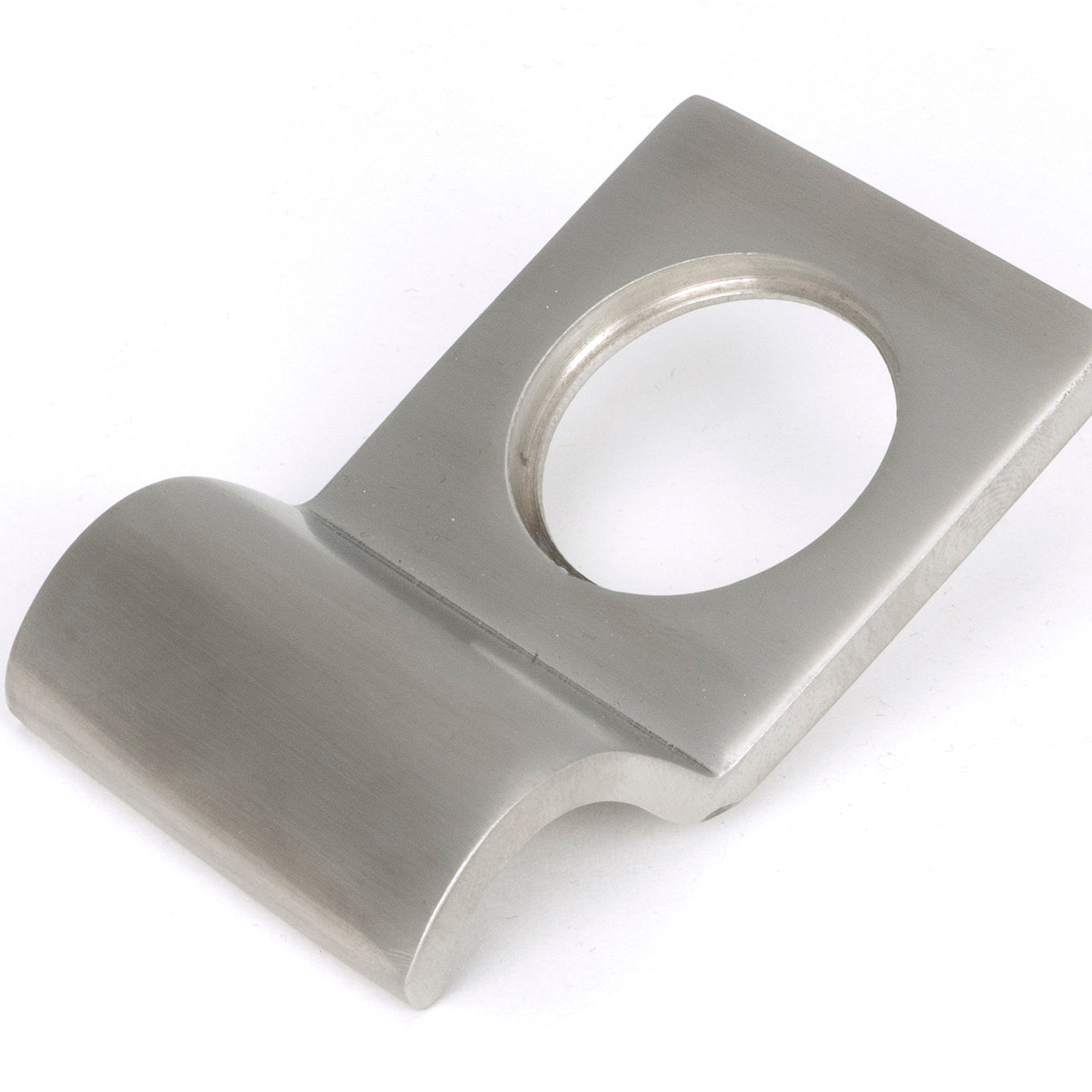 From The Anvil's Satin Marine SS (316) Rim Cylinder Pull
