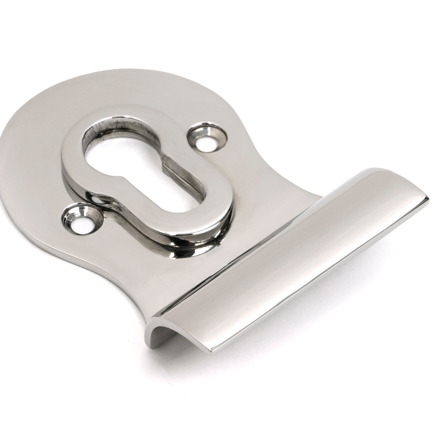 From The Anvil's Polished Marine SS (316) Euro Door Pull