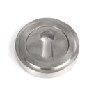 From The Anvil's Satin Marine SS (316) Round Escutcheon