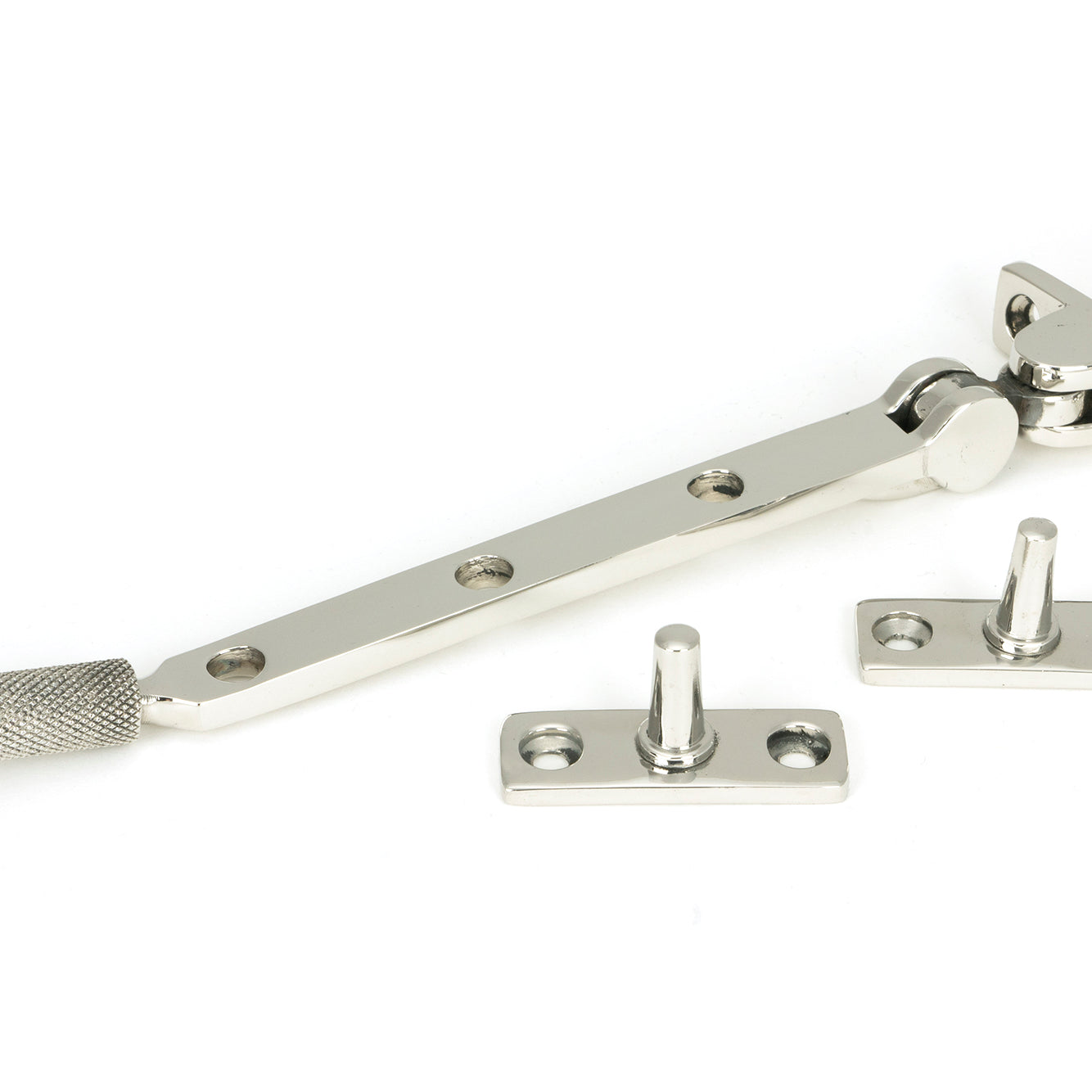 From The Anvil's Polished Marine SS (316) Brompton Stay