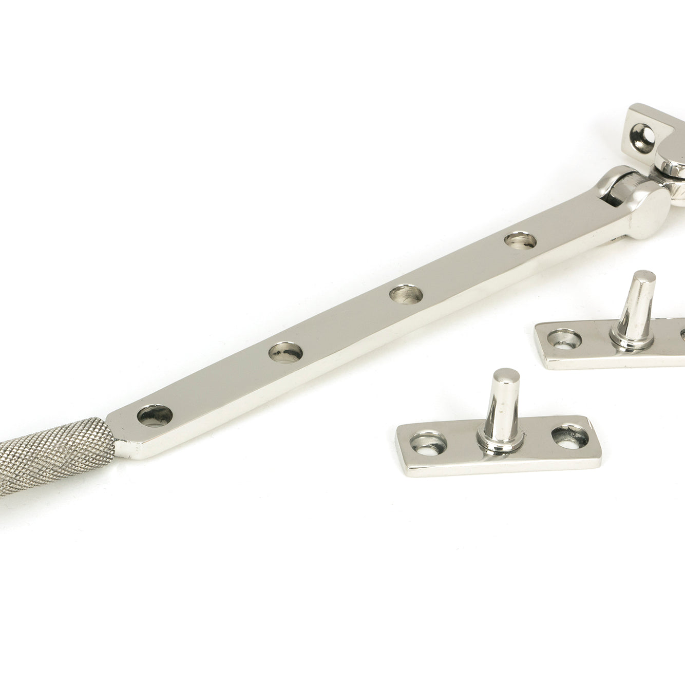 From The Anvil's Polished Marine SS (316) Brompton Stay