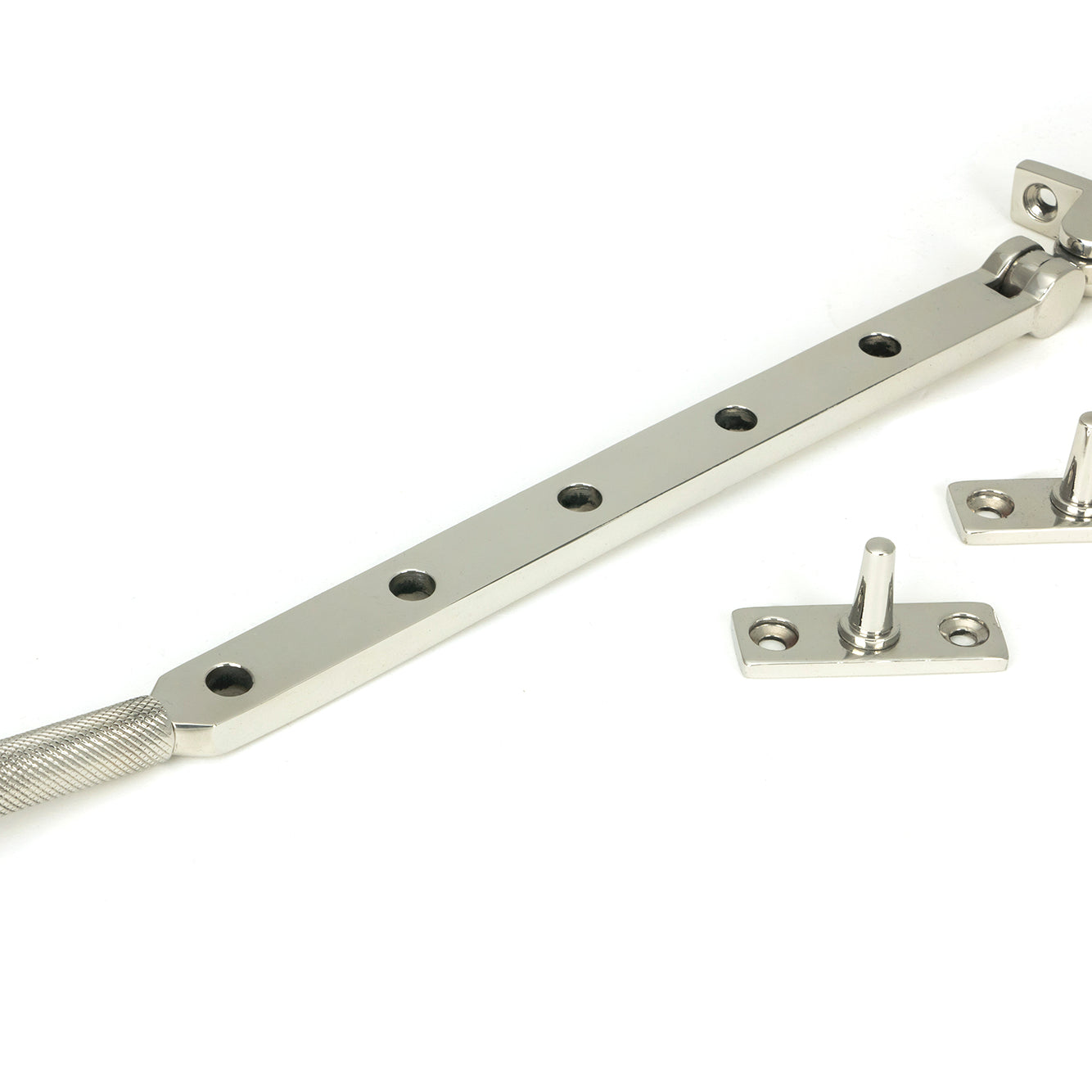 From The Anvil's Polished Marine SS (316) Brompton Stay