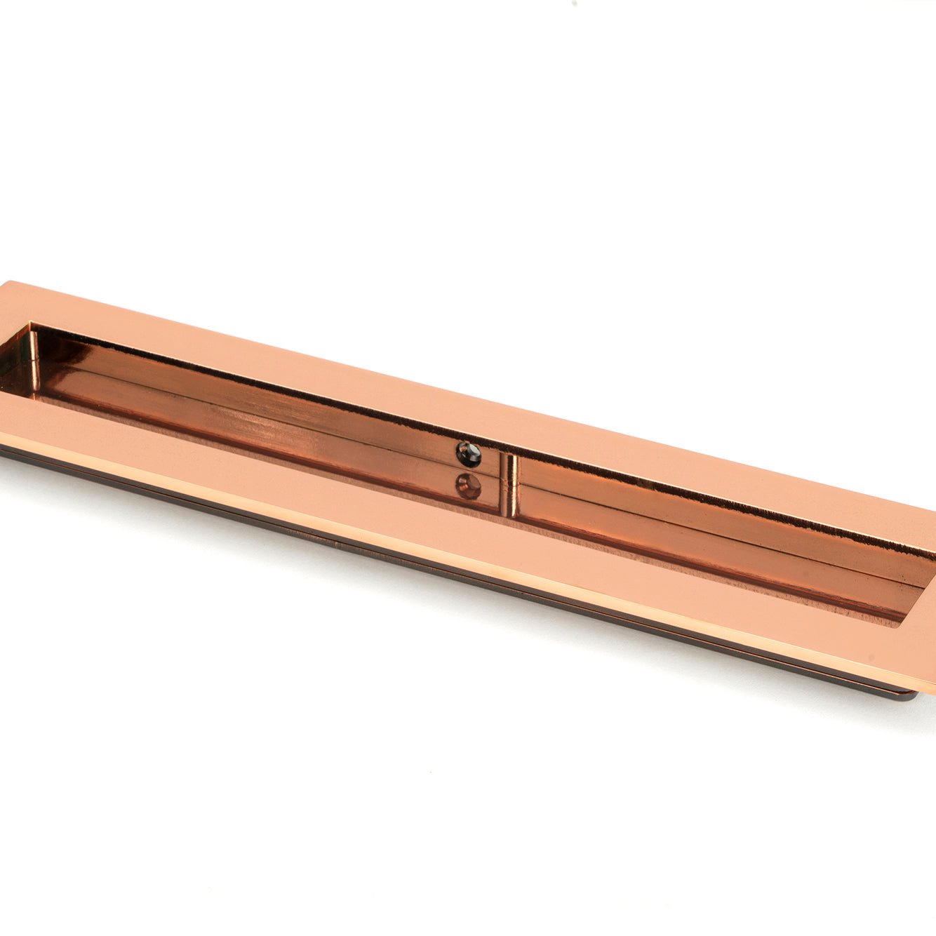 From The Anvil's Polished Bronze Plain Rectangular Pull