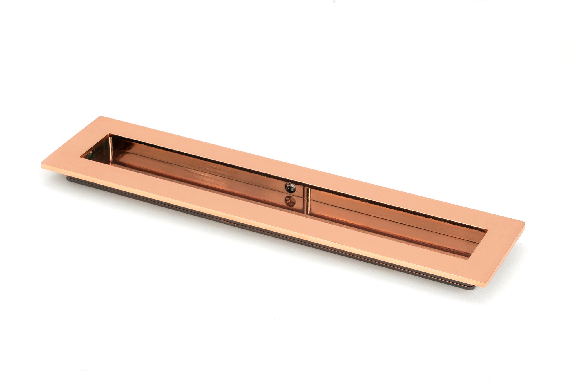 From The Anvil's Polished Bronze Plain Rectangular Pull