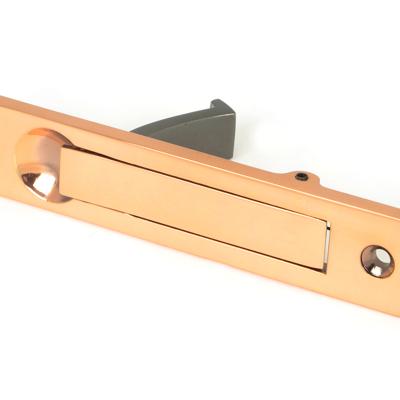 From The Anvil's Polished Bronze Edge Pull