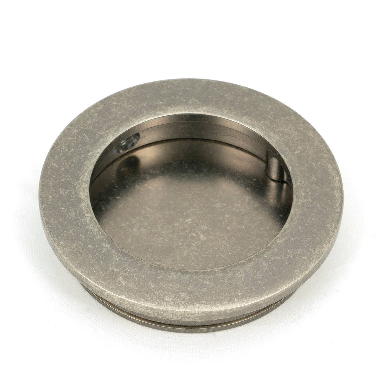 From The Anvil's Pewter Patina Plain Round Pull