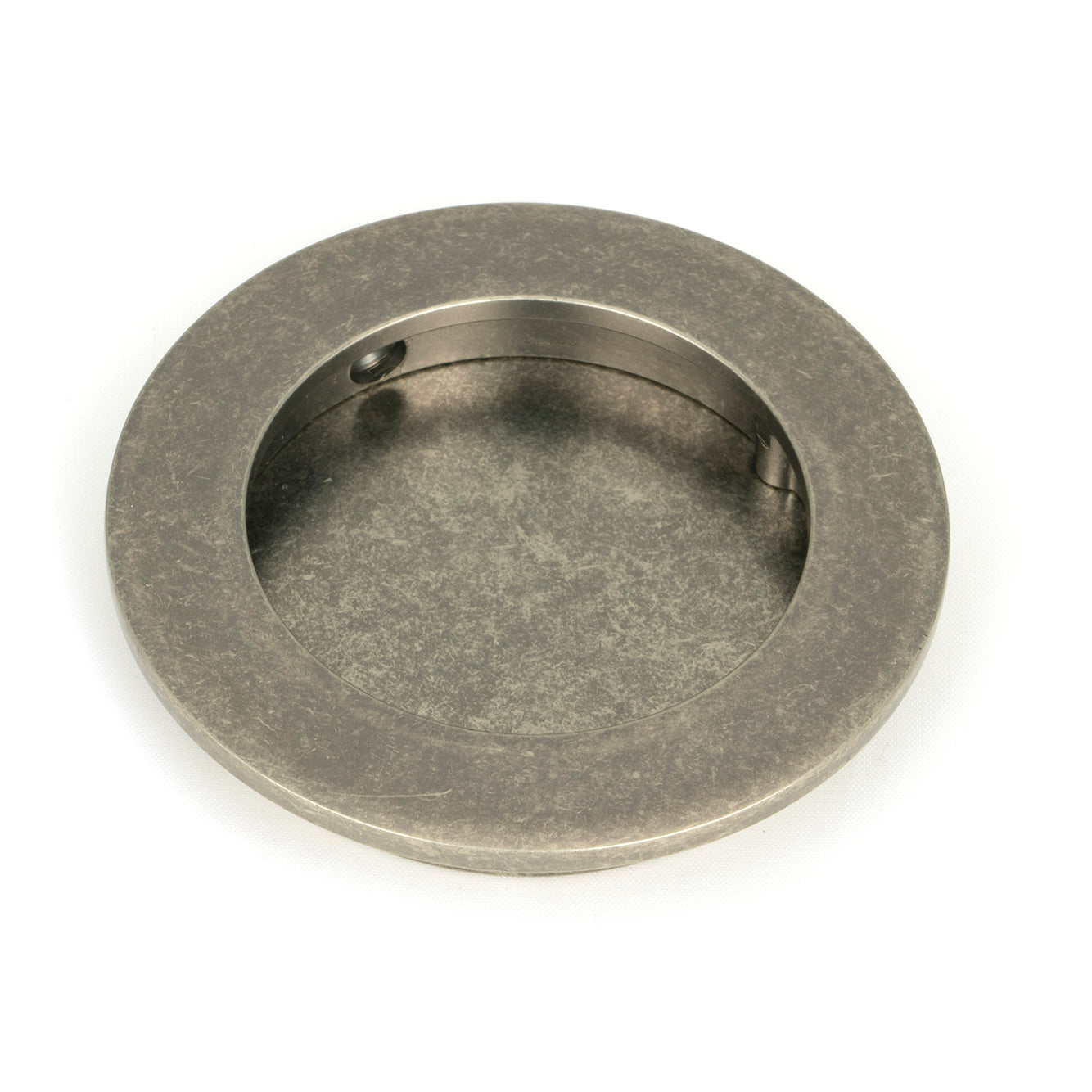 From The Anvil's Pewter Patina Plain Round Pull