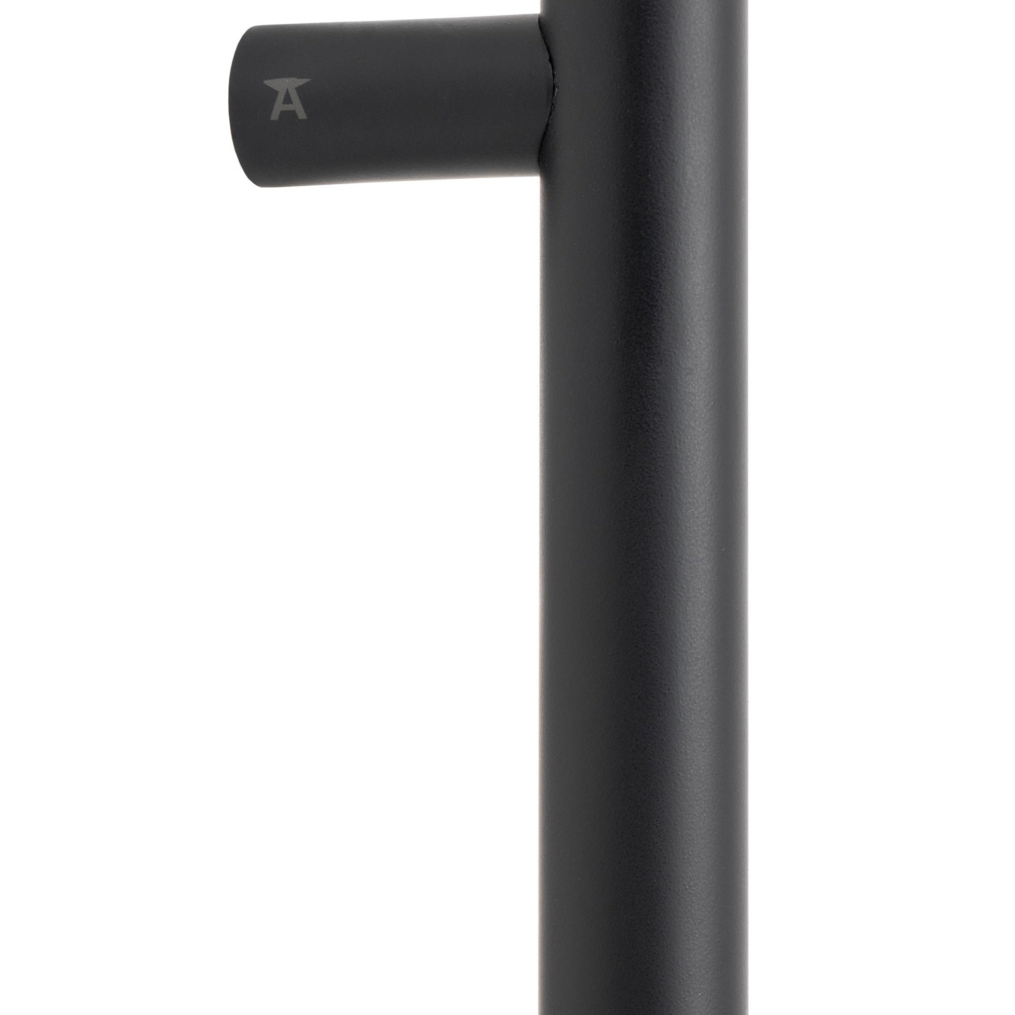 From The Anvil's Matt Black T Bar Handle Secret Fix 32mm dia