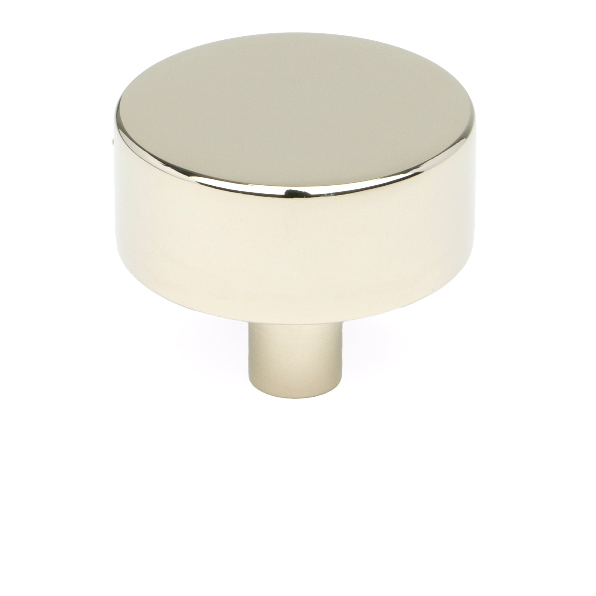 From The Anvil's Polished Nickel 38mm Kelso Cabinet Knob