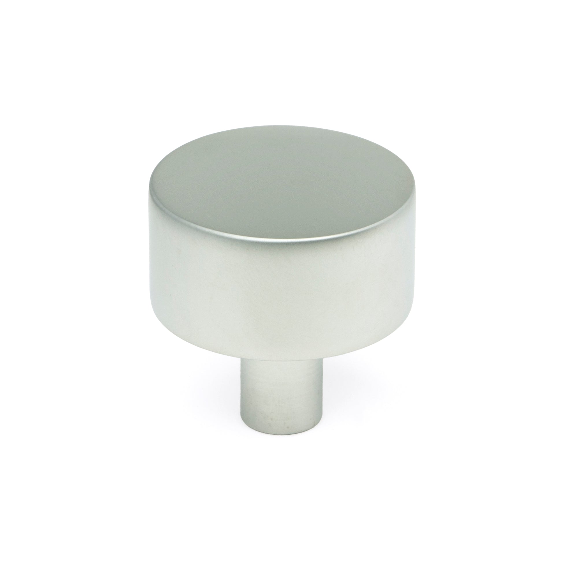 From The Anvil's Satin Chrome 32mm Kelso Cabinet Knob