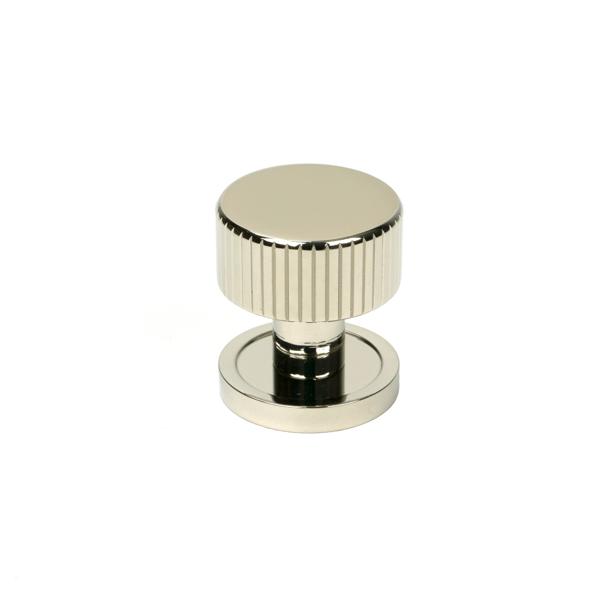 From The Anvil's Polished Nickel 25mm Judd Cabinet Knob