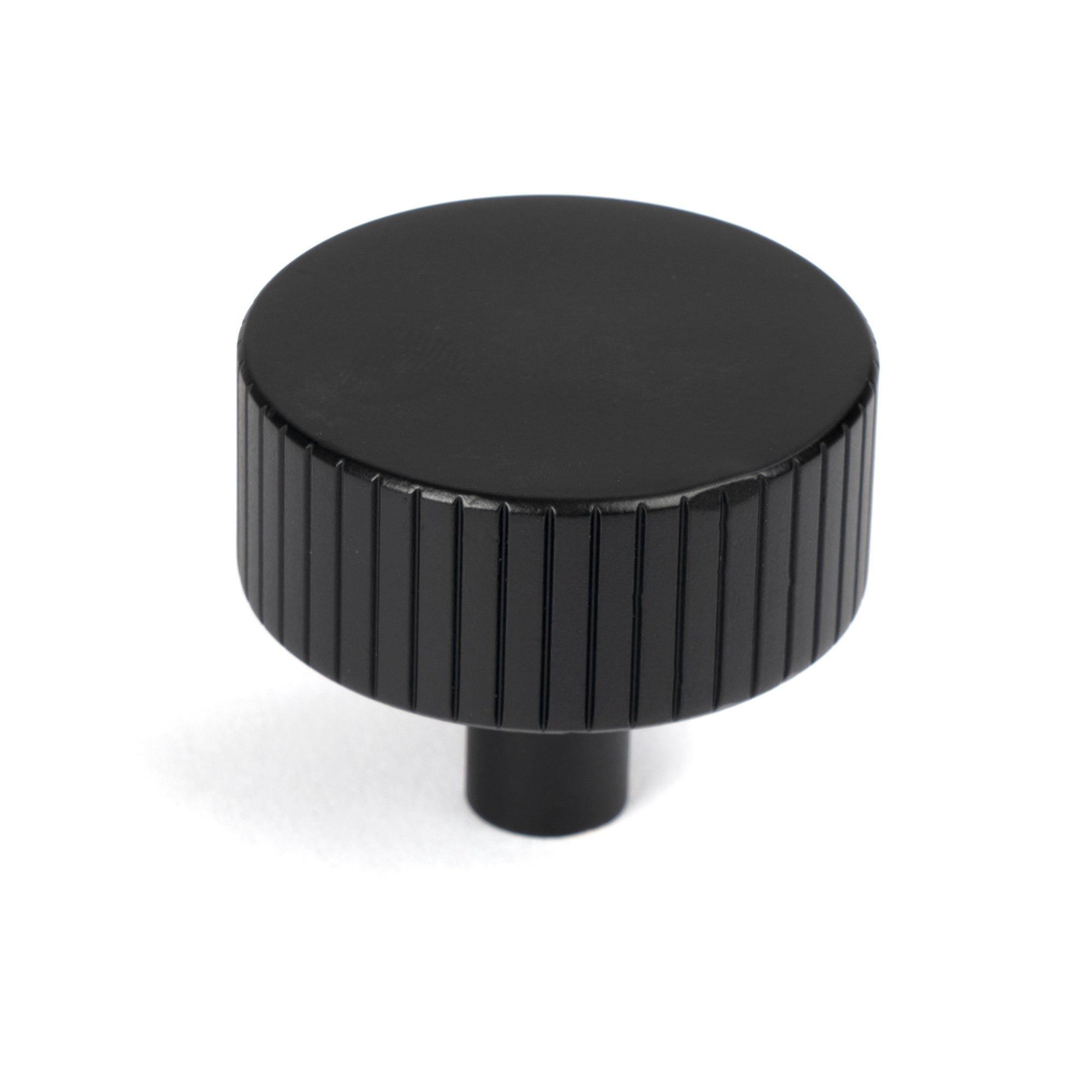 From The Anvil's Matt Black 38mm Judd Cabinet Knob
