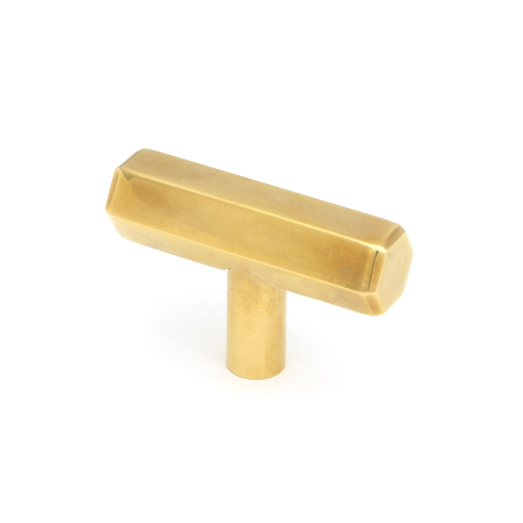 From The Anvil's Aged Brass Kahlo T-Bar
