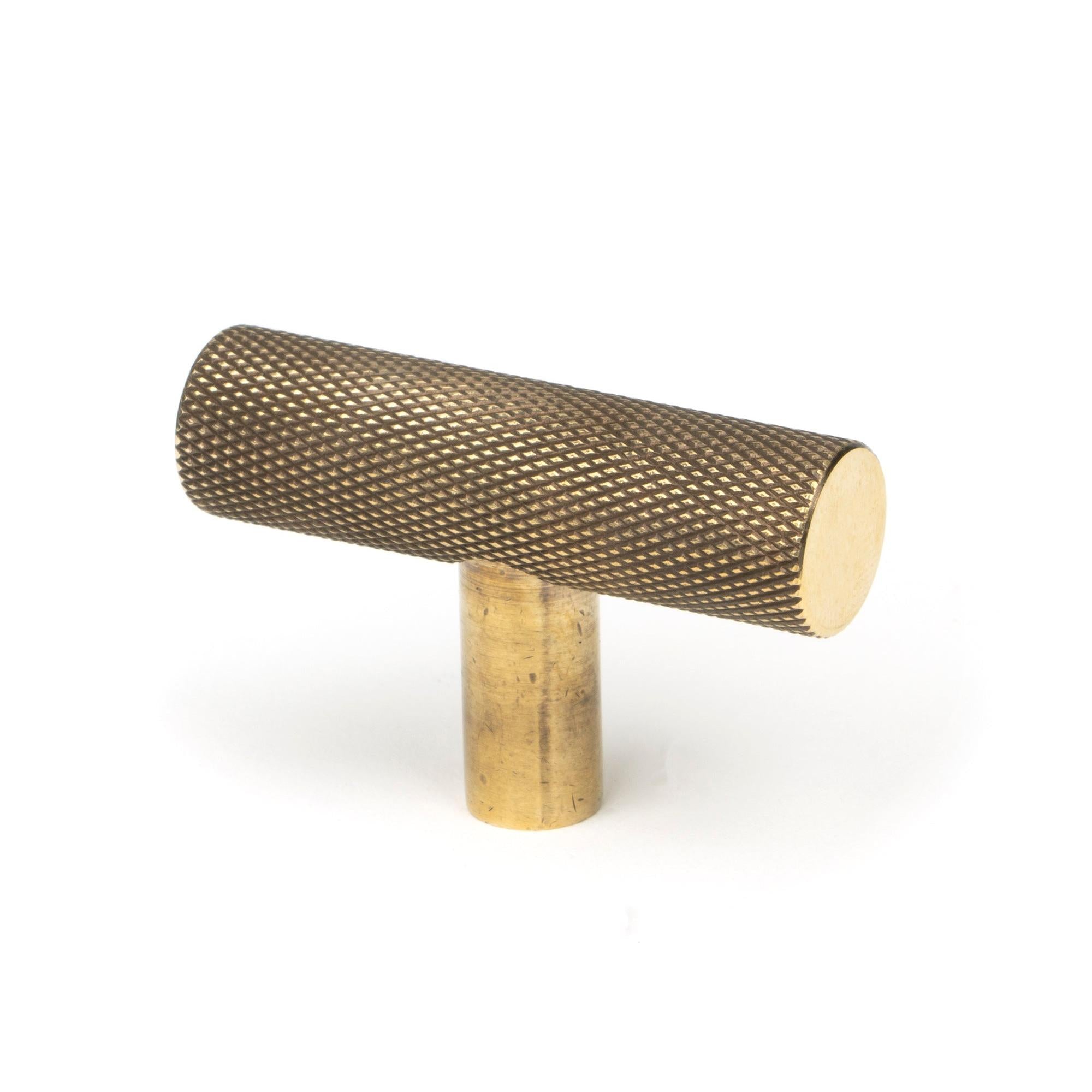 From The Anvil's Aged Brass Brompton T-Bar