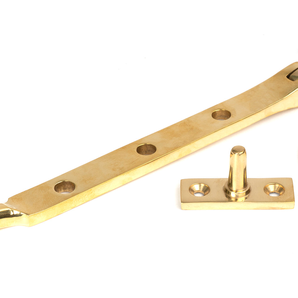From The Anvil's Polished Brass Brompton Stay